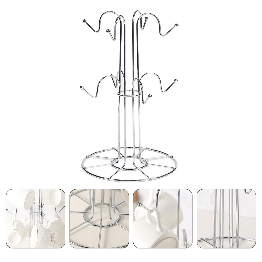 Cup Mug Rack Tree Stand Holder Coffee Organizer Tea Hanger Shelf Iron Kitchen Display Metal Cabinet Drain Bar Drying Storage
Cup Mug Rack Tree Stand Holder Coffee Organizer Tea Hanger Shelf Iron Kitchen Display Metal Cabinet Drain Bar Drying Storage