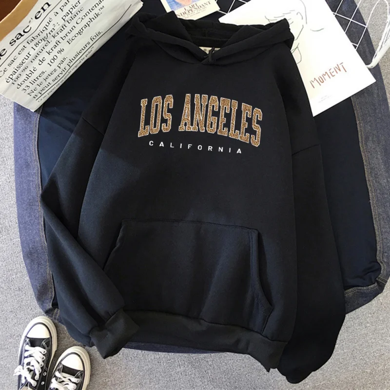 Los Angeles California Usa City Leopard Womens Hoody Fashion Crewneck Clothing Hip Hop Streetwear Soft Female Hoodie
Los Angeles California Usa City Leopard Womens Hoody Fashion Crewneck Clothing Hip Hop Streetwear Soft Female Hoodie