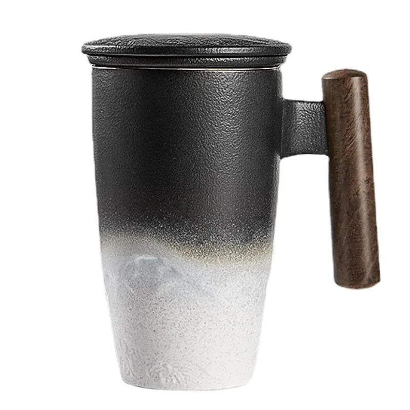 Chinese Ceramic Mug Tea Water Separation Handmade Office Cup Tea Cup with Filter Porcelain Coffee Mugs Home School Teacher Gift 
Chinese Ceramic Mug Tea Water Separation Handmade Office Cup Tea Cup with Filter Porcelain Coffee Mugs Home School Teacher Gift