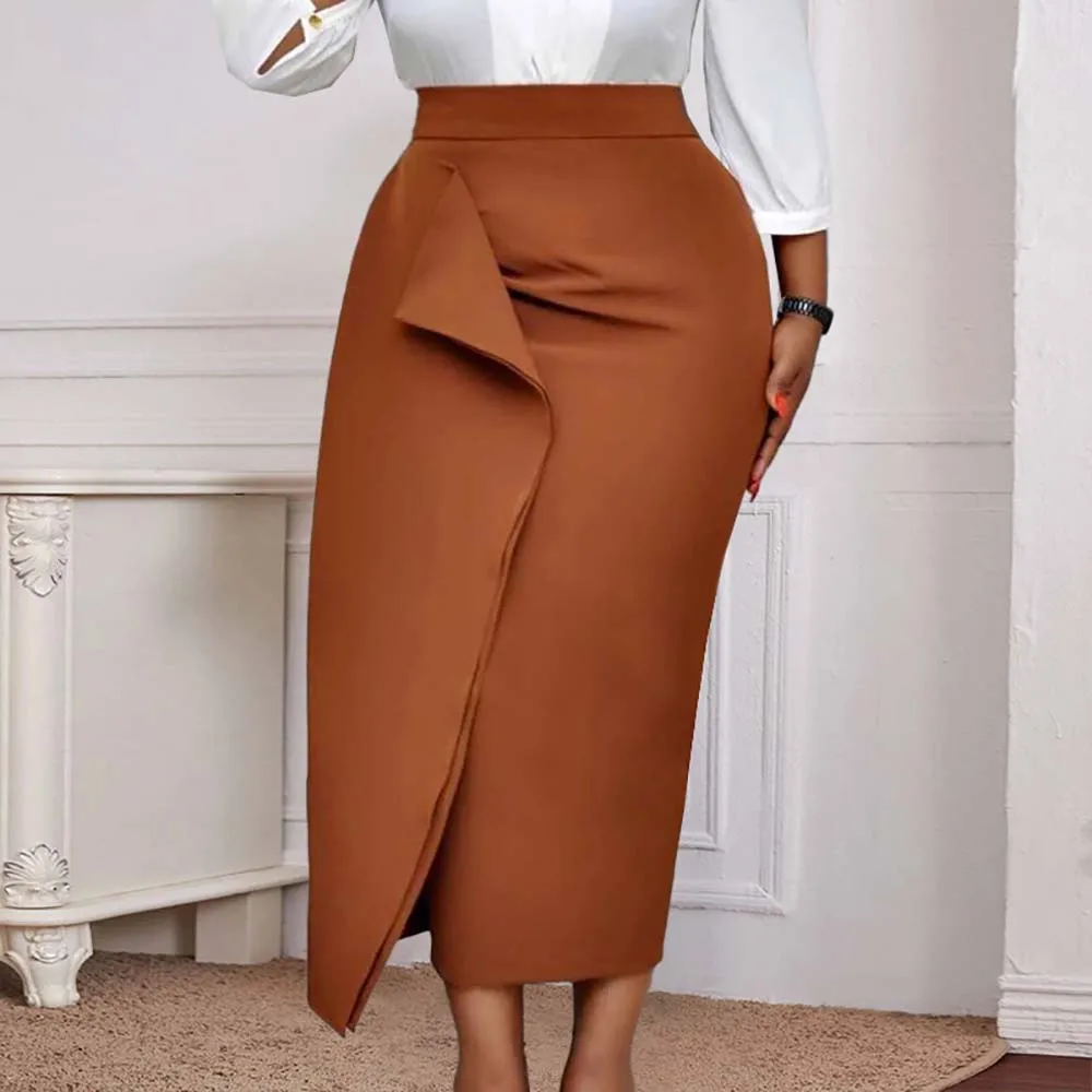 Package Hip Skirt Women High Waist One-step Skirt Mid-length All-match Skirt Temperament Solid Color Elegant Office Dress 2022
Package Hip Skirt Women High Waist One-step Skirt Mid-length All-match Skirt Temperament Solid Color Elegant Office Dress 2022
