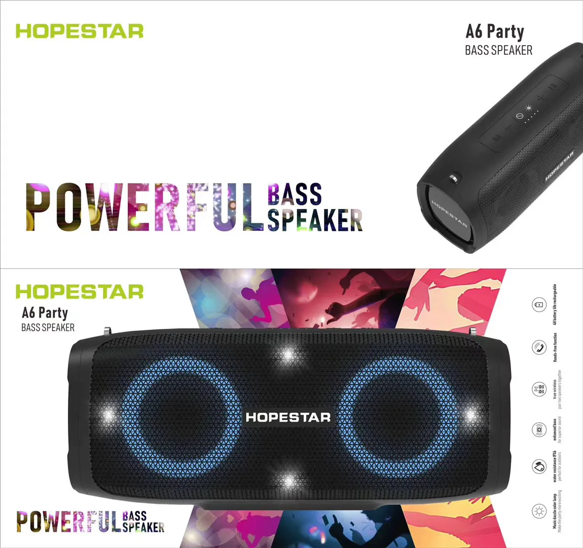 Новинка A6party тканевый Bluetooth-динамик наружный ремешок портативсветодиодный многоцветная вспышка Высокая мощность Тяжелый Бас Сабвуфер Высо...
Новинка A6party тканевый Bluetooth-динамик наружный ремешок портативсветодиодный многоцветная вспышка Высокая мощность Тяжелый Бас Сабвуфер Высо...