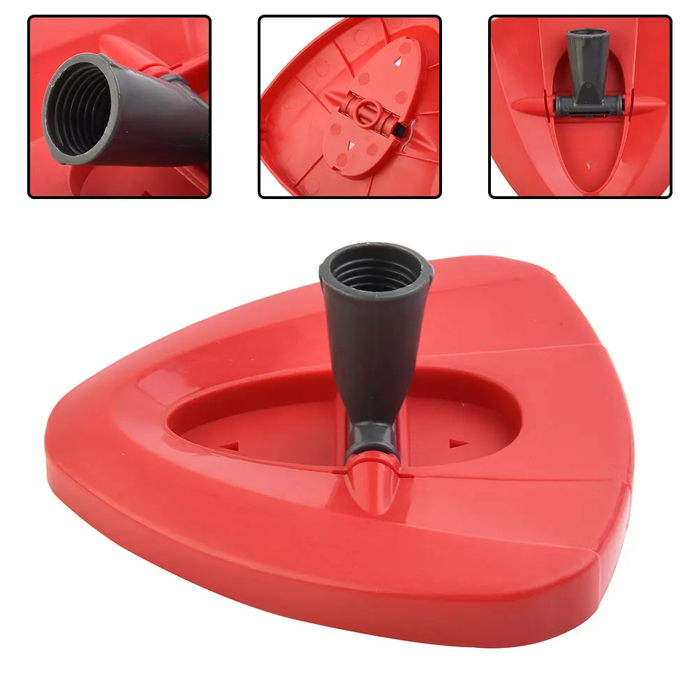 Mop Base Parts Mop Base Plate 16x15.7cm Durable High-quality Plastic Refill Head Disc 360° Rotating Replacement
Mop Base Parts Mop Base Plate 16x15.7cm Durable High-quality Plastic Refill Head Disc 360° Rotating Replacement