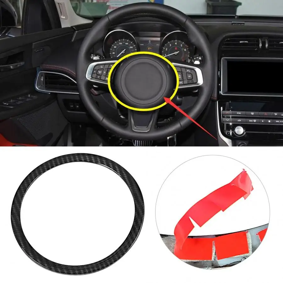 Carbon Fiber Style Steering Wheel Trim Sticker Cover Decoration Fits for Jaguar XFL/XE/F-PACE/F-TYPE/X761/E-PACE
Carbon Fiber Style Steering Wheel Trim Sticker Cover Decoration Fits for Jaguar XFL/XE/F-PACE/F-TYPE/X761/E-PACE