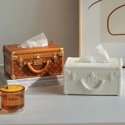 Creative Resin Tissue Box Ornament European Upscale Light Luxury Paper Towel Holder Living Room Decoration Dining Table Decor
Creative Resin Tissue Box Ornament European Upscale Light Luxury Paper Towel Holder Living Room Decoration Dining Table Decor