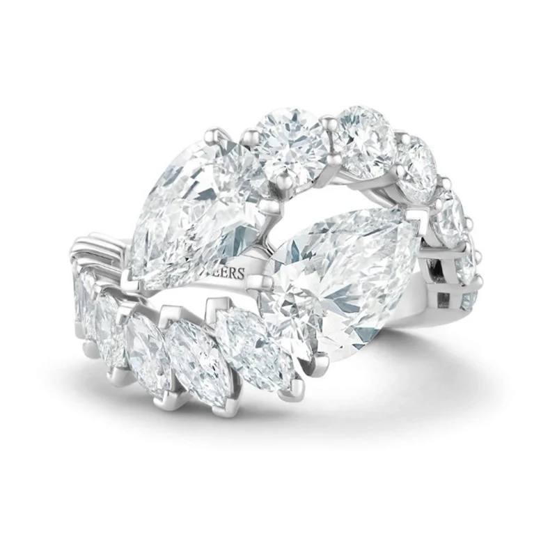 New Arrival Top Quality White AAA CZ Water Droplet Crystal Open Adjustable Ring Silver Color Zircon for Women Wedding Jewelry
New Arrival Top Quality White AAA CZ Water Droplet Crystal Open Adjustable Ring Silver Color Zircon for Women Wedding Jewelry