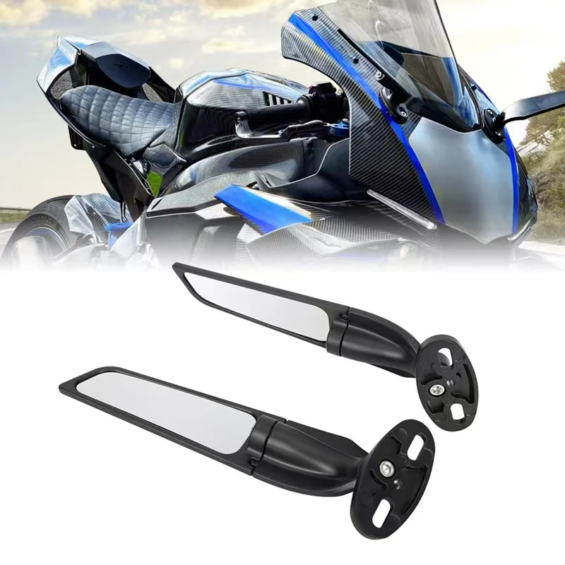 For Yamaha YZF R15 R125 R1 R6 R25 R3 R6S YZF-R1 YZF 600 Motorcycle Side Mirrors Winglets Wind Wing Adjustable Rotating Rearview
For Yamaha YZF R15 R125 R1 R6 R25 R3 R6S YZF-R1 YZF 600 Motorcycle Side Mirrors Winglets Wind Wing Adjustable Rotating Rearview