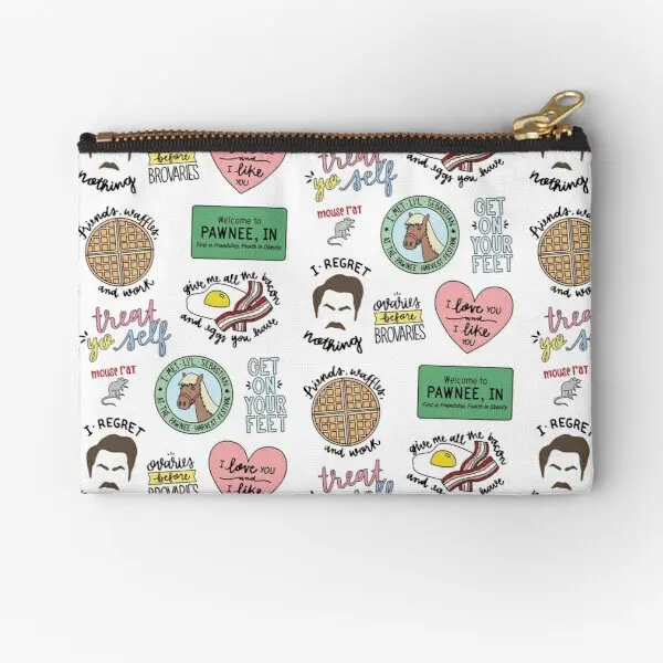 Parks And Recreation Tv Show Art Zipper Pouches Bag Socks Cosmetic Pocket Small Coin Storage Packaging Underwear Money Pure
Parks And Recreation Tv Show Art Zipper Pouches Bag Socks Cosmetic Pocket Small Coin Storage Packaging Underwear Money Pure