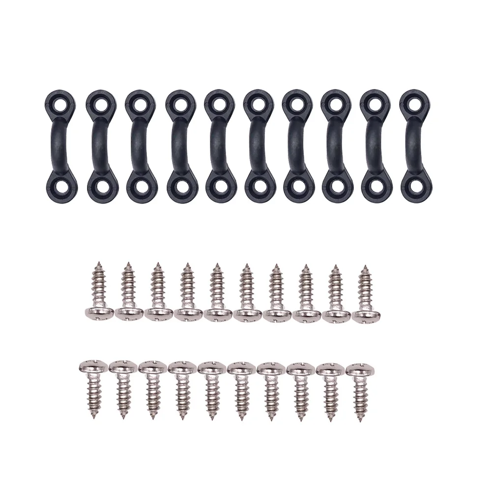Nylon Deck Loop For Kayaks Durable Equipment C Buckle Set Tie Down Easy Install Lightweight Pad Eye Fixed Canoe With 20 Screws
Nylon Deck Loop For Kayaks Durable Equipment C Buckle Set Tie Down Easy Install Lightweight Pad Eye Fixed Canoe With 20 Screws