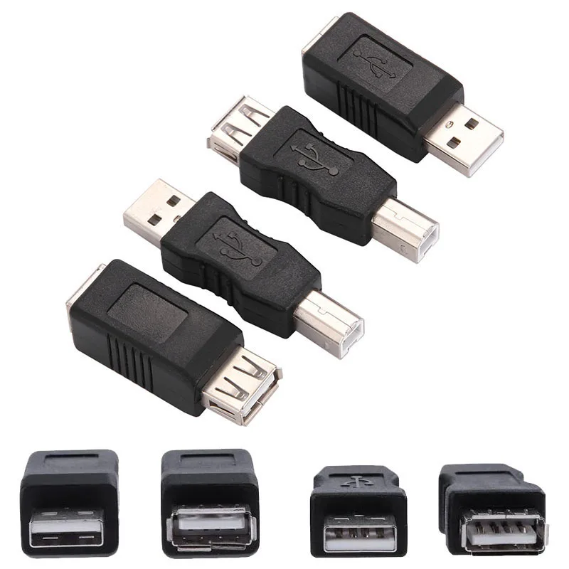 Adapter Electronics USB 2.0 Type A Female to Type B Male Printer Adapter Converter Connector Male to Female Plug L1
Adapter Electronics USB 2.0 Type A Female to Type B Male Printer Adapter Converter Connector Male to Female Plug L1
