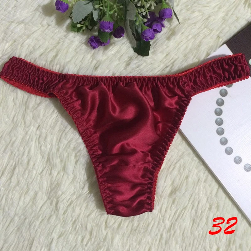 100% Silk Sexy Female Panties Smooth Soft Comfortable Underwear Fashion Pure Color Thongs Breathabke Briefs Elastic Underpants
100% Silk Sexy Female Panties Smooth Soft Comfortable Underwear Fashion Pure Color Thongs Breathabke Briefs Elastic Underpants