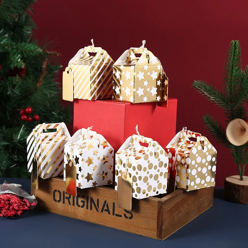 12pcs Exquisite Small Paper Candy Boxes Merry Christmas Cookie Gift Packaging Box Wedding Party Favor Bag New Year Decoration
12pcs Exquisite Small Paper Candy Boxes Merry Christmas Cookie Gift Packaging Box Wedding Party Favor Bag New Year Decoration