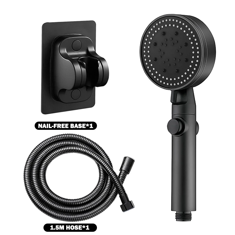 Water Ajustable Accessories Stop Hose Water-saving Shower With Shower One-key High-pressure 6 Head Head Bathroom Modes Hand-held
Water Ajustable Accessories Stop Hose Water-saving Shower With Shower One-key High-pressure 6 Head Head Bathroom Modes Hand-held