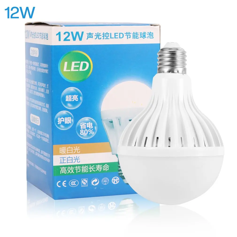Hot 3W 5W 12W LED Motion sensor lamp E27 Safety Night Light AC 180-230V Saving Energy LED Bulbs Decor Auto Sound Light Control
Hot 3W 5W 12W LED Motion sensor lamp E27 Safety Night Light AC 180-230V Saving Energy LED Bulbs Decor Auto Sound Light Control