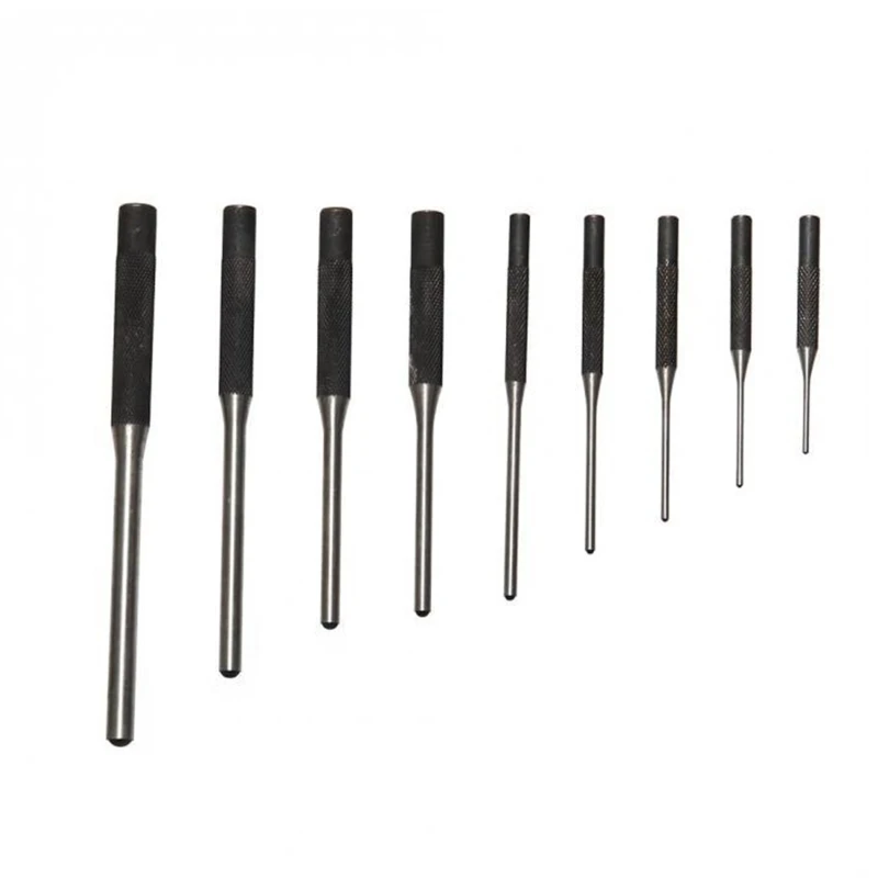9-Piece Roll Pin Punch Set Sizes 1/16 5/64 3/32 1/8 5/32 3/16 7/32 1/4 5/16" Essential for Gunsmith Firearm Jewelry
9-Piece Roll Pin Punch Set Sizes 1/16 5/64 3/32 1/8 5/32 3/16 7/32 1/4 5/16" Essential for Gunsmith Firearm Jewelry