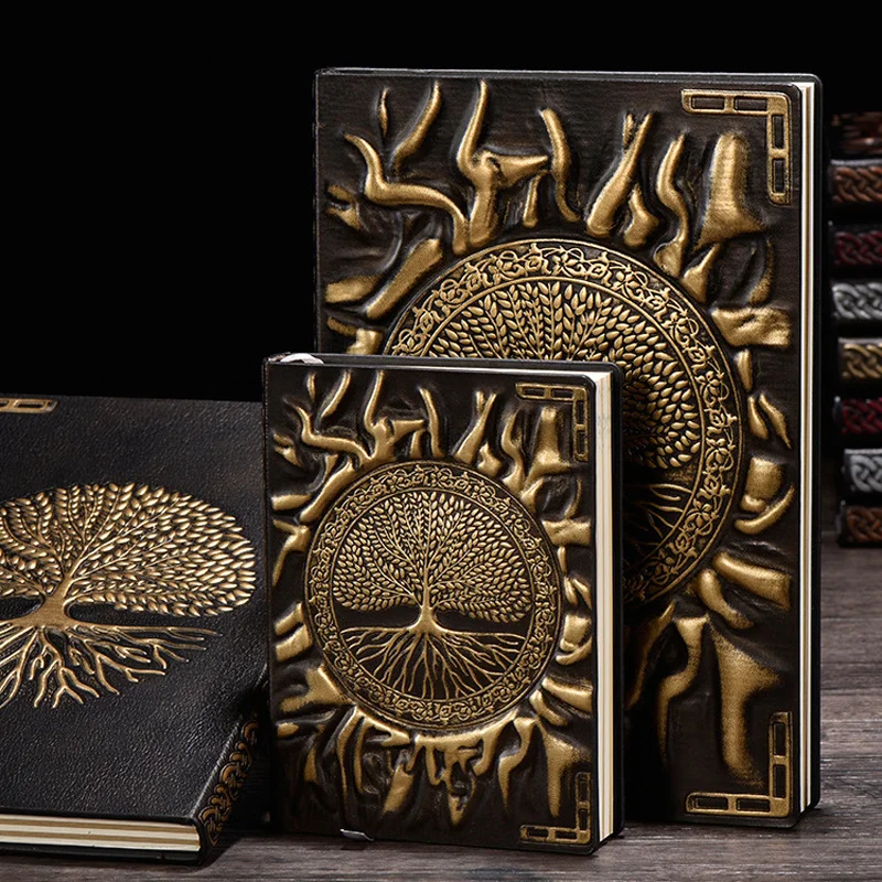 Vintage Tree of Life A5/A6 Diary Notebook Journals Handcraft Embossed Leather Bible Book Travel Planner School Office Gift
Vintage Tree of Life A5/A6 Diary Notebook Journals Handcraft Embossed Leather Bible Book Travel Planner School Office Gift