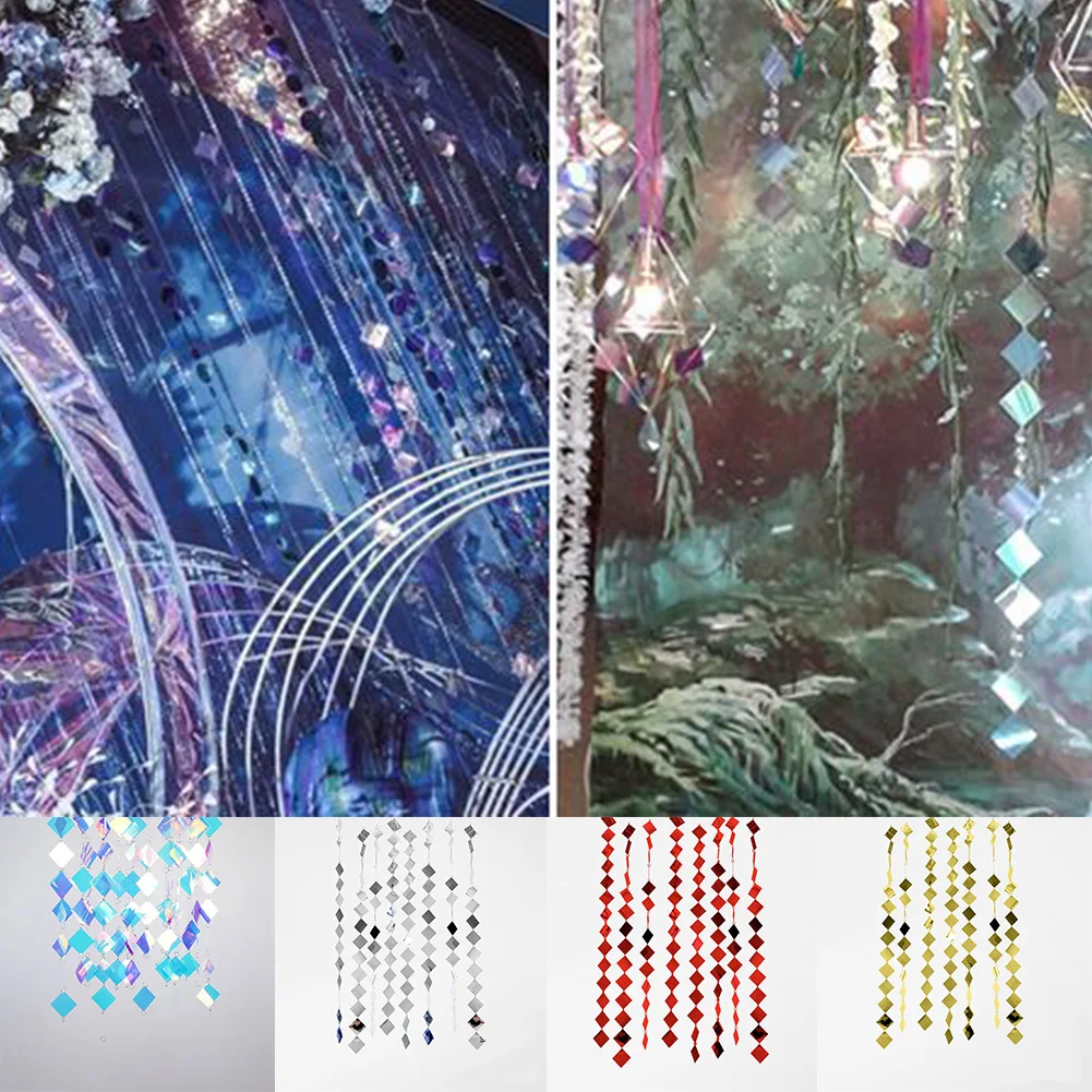 5pcs 100cm Long PVC Sequins Curtains Plastic Curtain Square Home Supplies Festive Wedding Home Decoration
5pcs 100cm Long PVC Sequins Curtains Plastic Curtain Square Home Supplies Festive Wedding Home Decoration