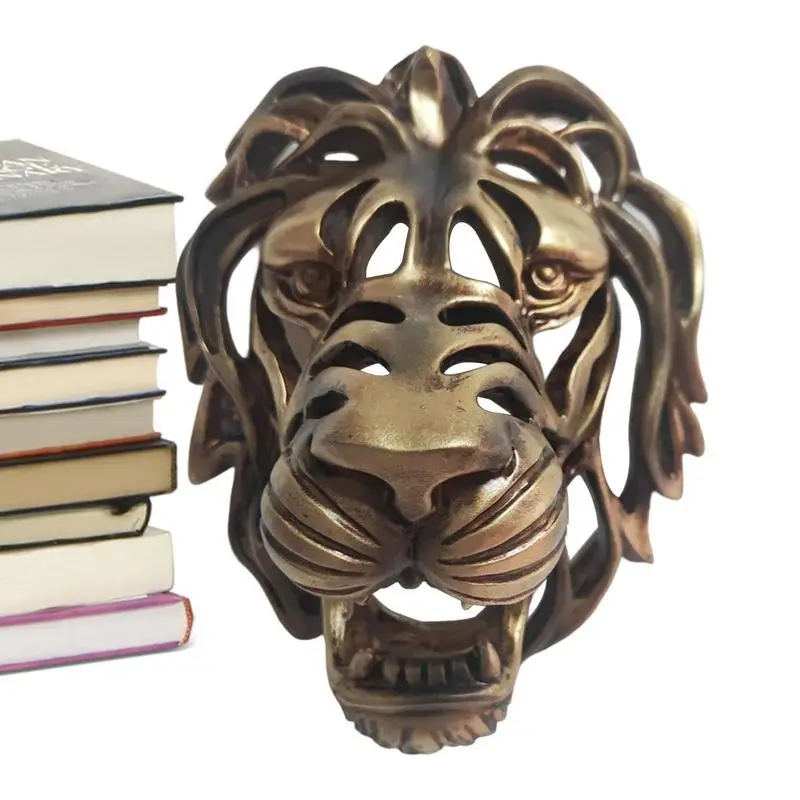 Resin Lions Head Sculpture Lions Head Wall Art Hollow Simulation Animal Head Statue For Living Room Garden Stone Wall Porch
Resin Lions Head Sculpture Lions Head Wall Art Hollow Simulation Animal Head Statue For Living Room Garden Stone Wall Porch