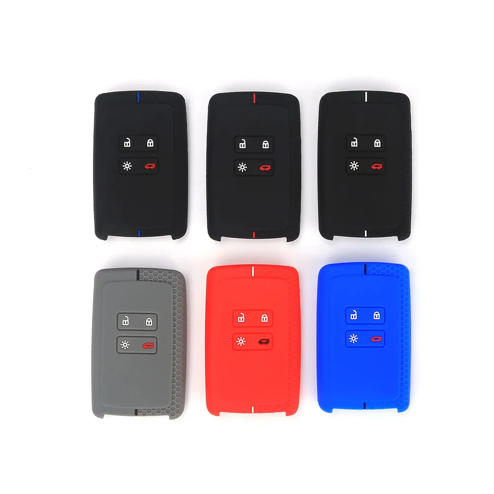 Silicone Key Cover Case for Renault Captur Megane Talisman Espace Clio Zoe Koleos Scenic 4 Arkana for Dacia Sandero Card Remote
Silicone Key Cover Case for Renault Captur Megane Talisman Espace Clio Zoe Koleos Scenic 4 Arkana for Dacia Sandero Card Remote
