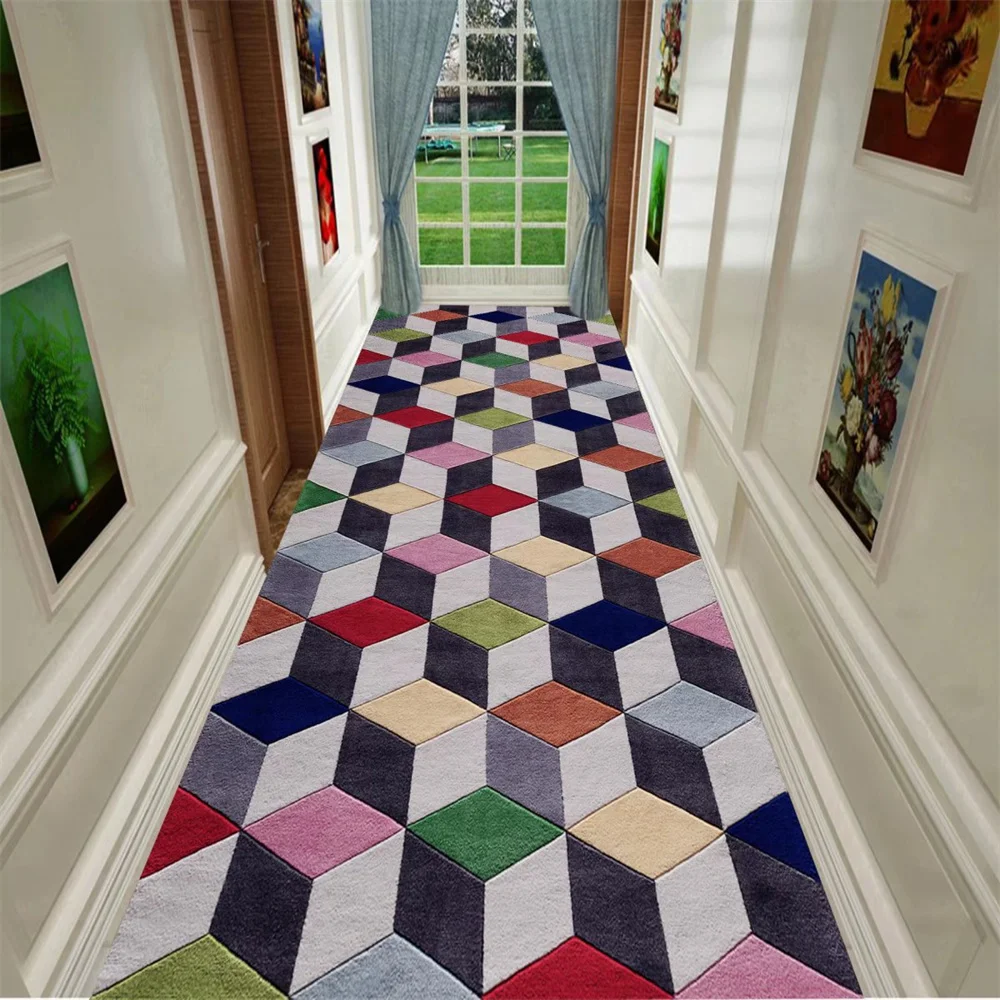 Creative Geometric Print Hallway Rug Entrance Doormat Bedroom Kitchen Carpet Bathroom Non-Slip Rug Home Decor Living Room Rug
Creative Geometric Print Hallway Rug Entrance Doormat Bedroom Kitchen Carpet Bathroom Non-Slip Rug Home Decor Living Room Rug