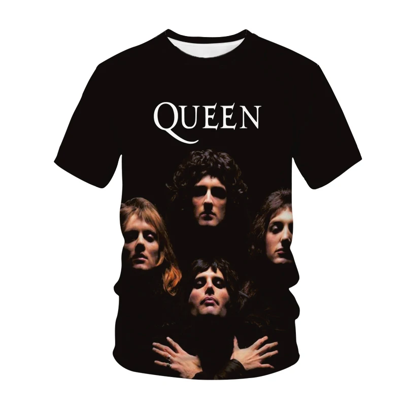 Freddie Mercury Queen T-shirts 3d Print Shirt Rock Gothic Retro O Neck Oversized Streetwear Summer Men Women Clothes
Freddie Mercury Queen T-shirts 3d Print Shirt Rock Gothic Retro O Neck Oversized Streetwear Summer Men Women Clothes