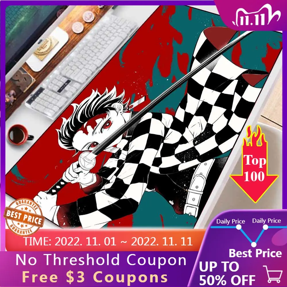 Mairuige Brand New Mouse Pad Demon Killer Office Game Accessories Non-slip Table Mat Laptop Mouse Pad Rubber Pad High Quality
Mairuige Brand New Mouse Pad Demon Killer Office Game Accessories Non-slip Table Mat Laptop Mouse Pad Rubber Pad High Quality