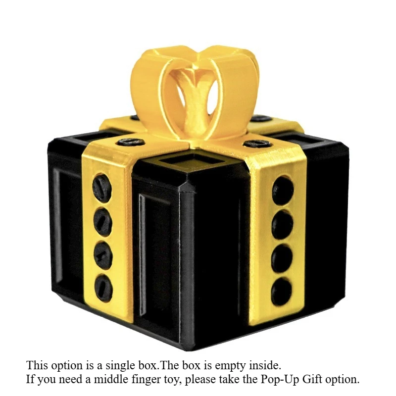 Шуточная коробка с 3D-печатью
Шуточная коробка с 3D-печатью