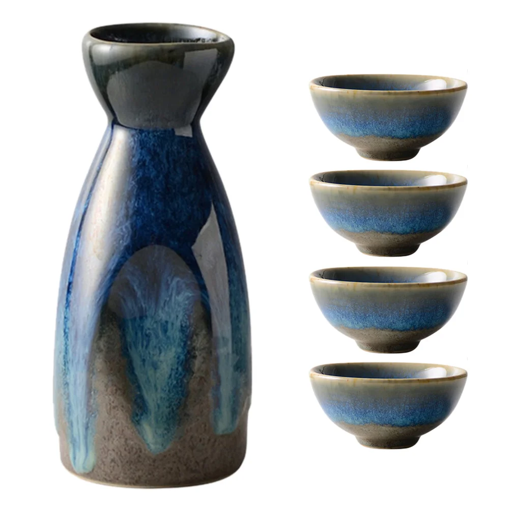 Sake Set Japanese Ceramic Cups Cup Bottle Traditional Pot Saki Serving Tea Porcelain Decanter Japan Hot Cold Mini Sets Set
Sake Set Japanese Ceramic Cups Cup Bottle Traditional Pot Saki Serving Tea Porcelain Decanter Japan Hot Cold Mini Sets Set