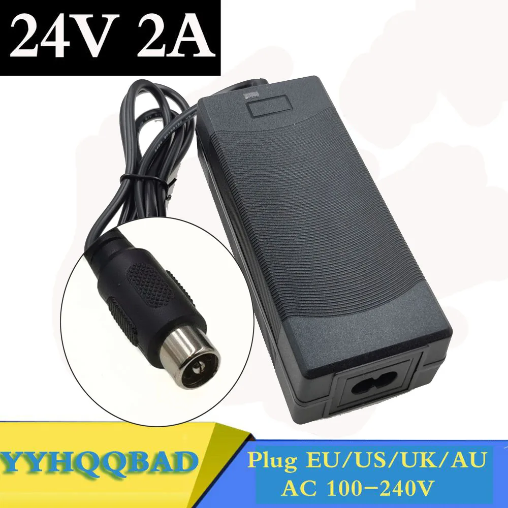 24V 2A lead-acid battery Charger electric scooter 24 Volts ebike charger wheelchair charger golf cart charger for Lawnmower RCA 
24V 2A lead-acid battery Charger electric scooter 24 Volts ebike charger wheelchair charger golf cart charger for Lawnmower RCA