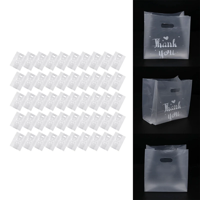 Hot Kf-50 Pcs Thank You Plastic Gift Bag Plastic Shopping Bag With Handle Christmas Wedding Party Gift Bag Candy Cake
Hot Kf-50 Pcs Thank You Plastic Gift Bag Plastic Shopping Bag With Handle Christmas Wedding Party Gift Bag Candy Cake