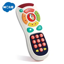 HOLA Baby TV Remote Control Toys - Early Development Toy with Musical for 6 to 12 Months Old Infant and Toddler Boy Girl…