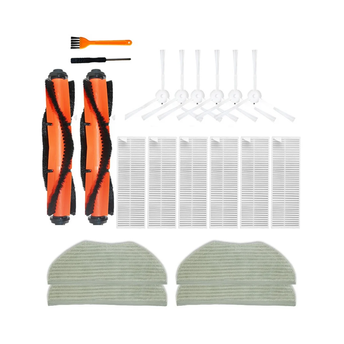 Kits for G1 Vacuum Cleaner Accessories Mop Cloth Roll Brush Hepa Filter Spare Parts
Kits for G1 Vacuum Cleaner Accessories Mop Cloth Roll Brush Hepa Filter Spare Parts
