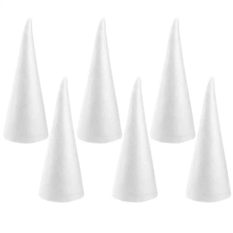 6/10pcs 18.5/24cm White Floral Children Cone Craft Cone Ornament Cone Polystyrene Shapes Floral Cone Cone Children Cone Craft
6/10pcs 18.5/24cm White Floral Children Cone Craft Cone Ornament Cone Polystyrene Shapes Floral Cone Cone Children Cone Craft