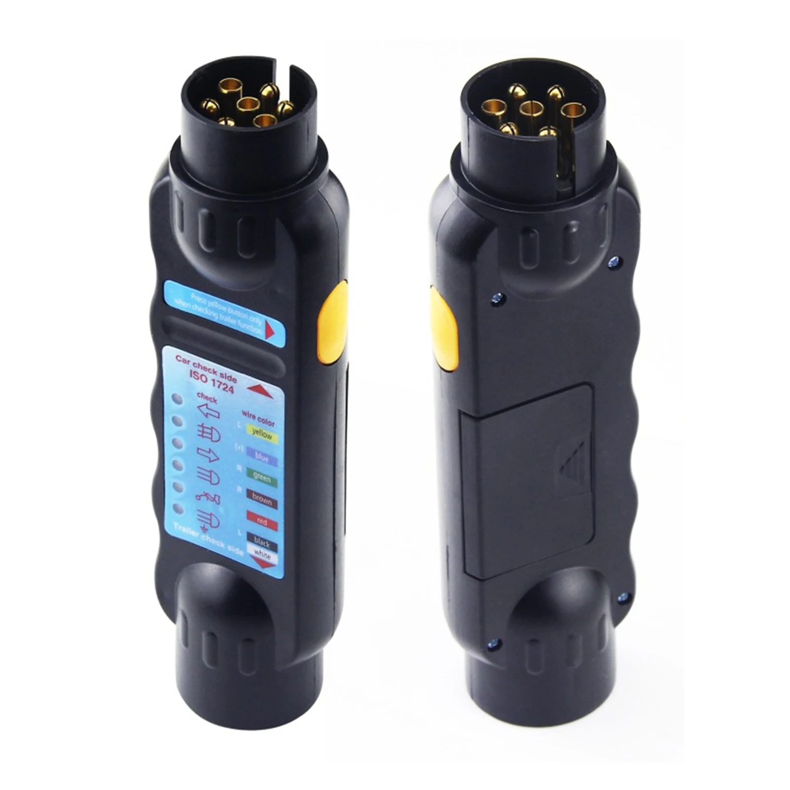 7 Pin Trailer Socket Tester Easy To Use Circuit Test Tool Easy To Use Trailer Tester Socket Connection Diagnostic Tool
7 Pin Trailer Socket Tester Easy To Use Circuit Test Tool Easy To Use Trailer Tester Socket Connection Diagnostic Tool