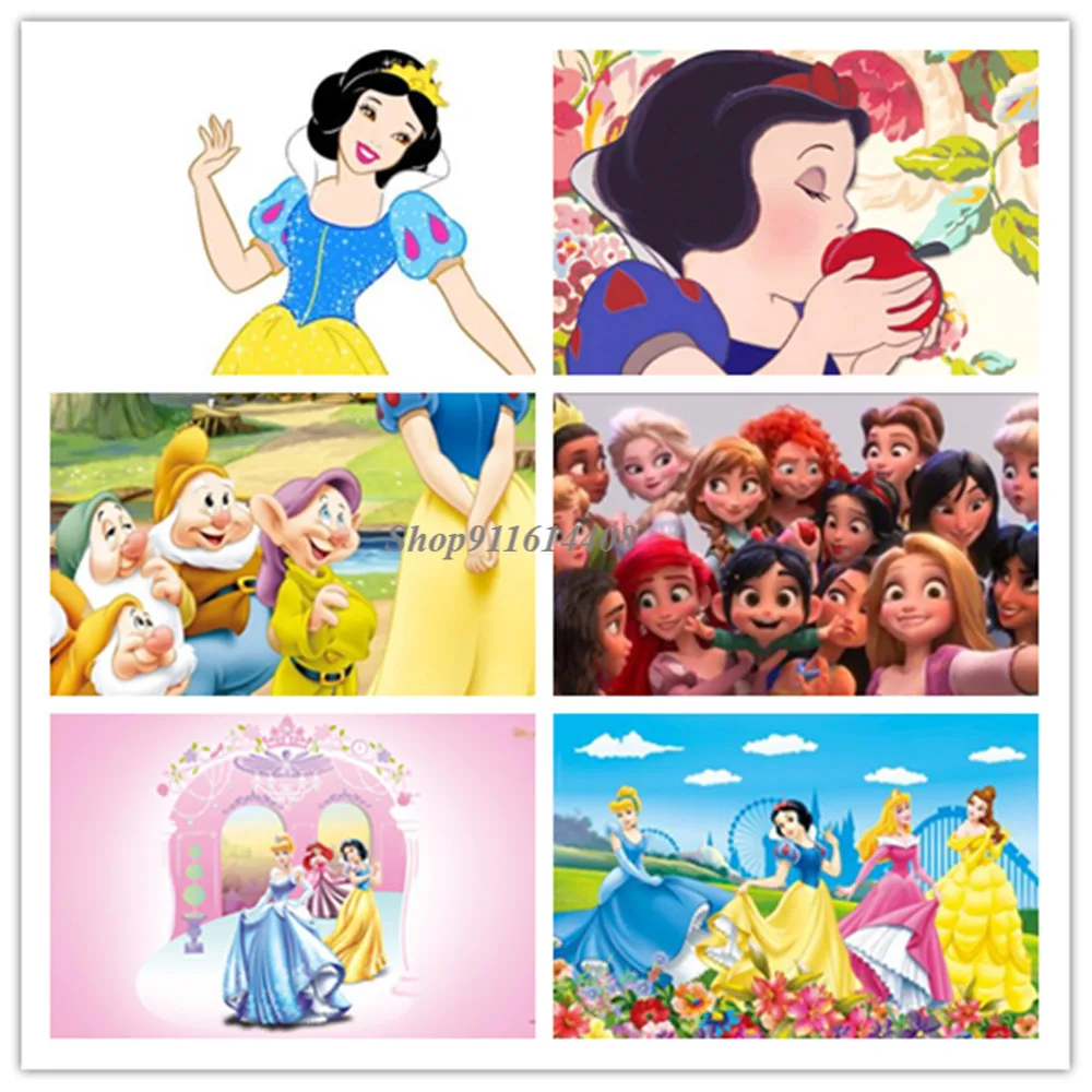 Картина на холсте Disney, классический мультяшный плакат с изображением Белоснежки и семи карликов, Настенная картина для гостиной, домашний декор
Картина на холсте Disney, классический мультяшный плакат с изображением Белоснежки и семи карликов, Настенная картина для гостиной, домашний декор