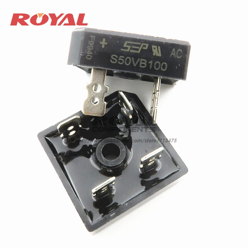 5PCS/LOT S50VB100 NEW AND ORIGINAL 50A 1000V Commonly used inverter welding machine Rectifier diode
5PCS/LOT S50VB100 NEW AND ORIGINAL 50A 1000V Commonly used inverter welding machine Rectifier diode