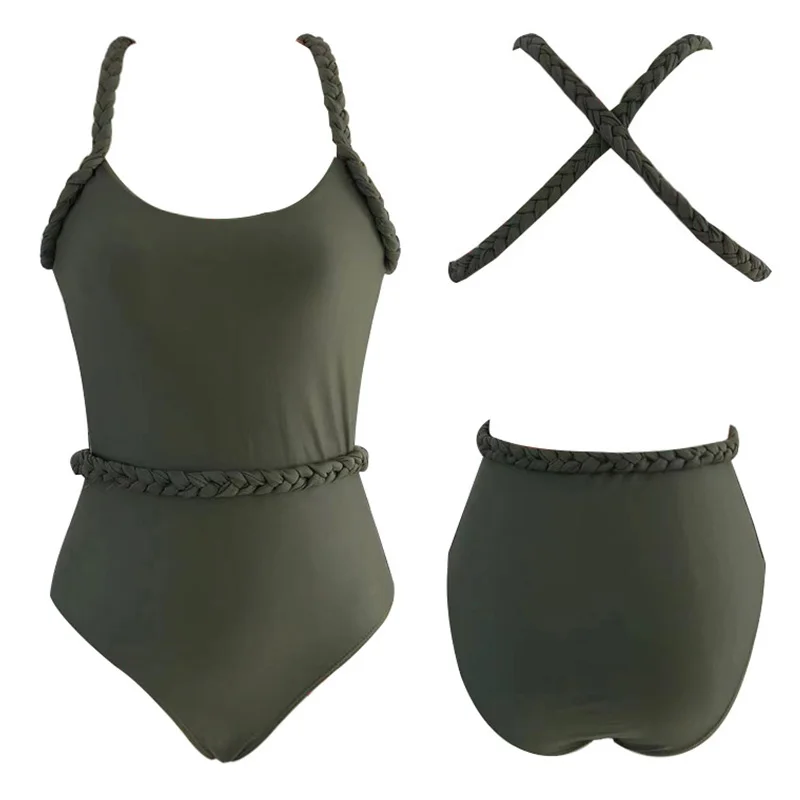 Solid Monokini Sexy Backless Bathing Suit Women Sashes Swimwear 2022 Back Cross Swimsuit Push Up One Piece Suits Mujer Beachwear
Solid Monokini Sexy Backless Bathing Suit Women Sashes Swimwear 2022 Back Cross Swimsuit Push Up One Piece Suits Mujer Beachwear