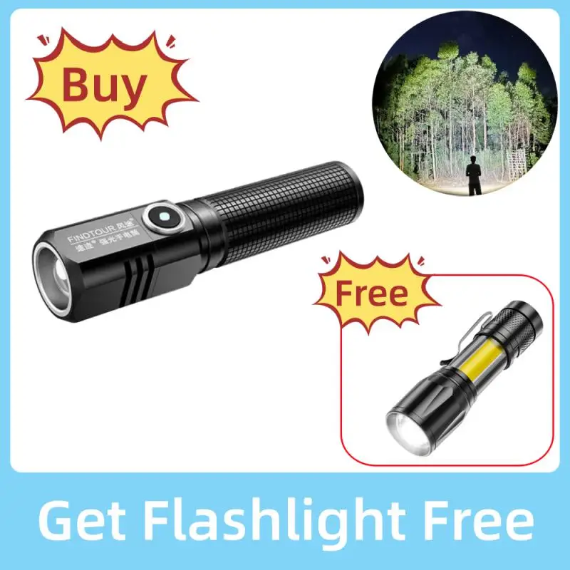 Powerful LED Zoom Flashlight XHP50 Rechargeable EDC Torch Lamp Aluminum Alloy Camping Multifunction Flashlight Without Battery
Powerful LED Zoom Flashlight XHP50 Rechargeable EDC Torch Lamp Aluminum Alloy Camping Multifunction Flashlight Without Battery