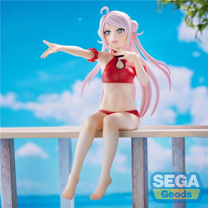 Original SEGA LoveLive! Zhong Lanzhu Anime Action Figure Bikini sitting position 14cm Collectible figurines Model Toys
Original SEGA LoveLive! Zhong Lanzhu Anime Action Figure Bikini sitting position 14cm Collectible figurines Model Toys