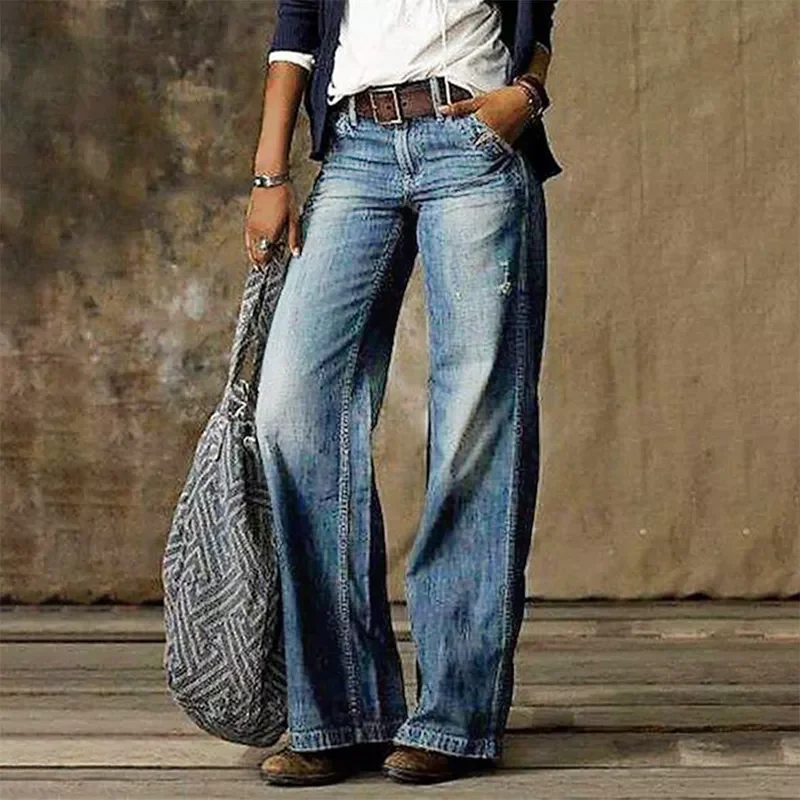 Women's Jeans Loose Low Waist Clothes Wide Leg Jeans Grey Street Style Retro Fashion Straight Long Wide Leg Pants Spring Aut
Women's Jeans Loose Low Waist Clothes Wide Leg Jeans Grey Street Style Retro Fashion Straight Long Wide Leg Pants Spring Aut