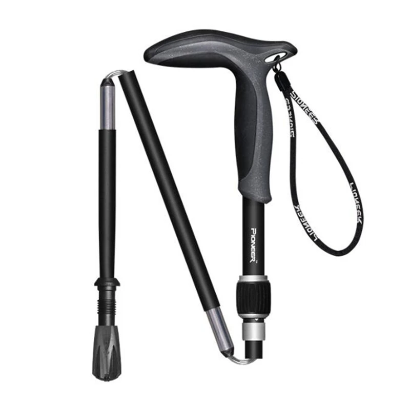 1 Pcs Carbon Fiber T Handle Walking Sticks Outdoor 5 Sections Matte Ultralight Trekking Pole Hiking Cane
1 Pcs Carbon Fiber T Handle Walking Sticks Outdoor 5 Sections Matte Ultralight Trekking Pole Hiking Cane