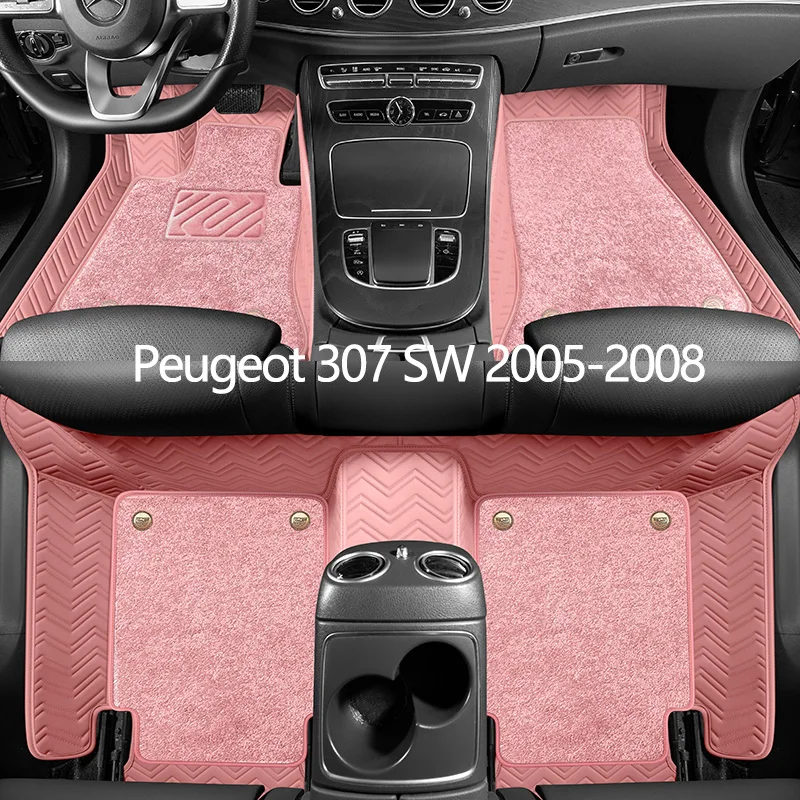 Custom Leather Car Floor Mats For Peugeot 307 SW 2005 2006 2007 2008 Auto Carpet Mats Interior Accessories
Custom Leather Car Floor Mats For Peugeot 307 SW 2005 2006 2007 2008 Auto Carpet Mats Interior Accessories