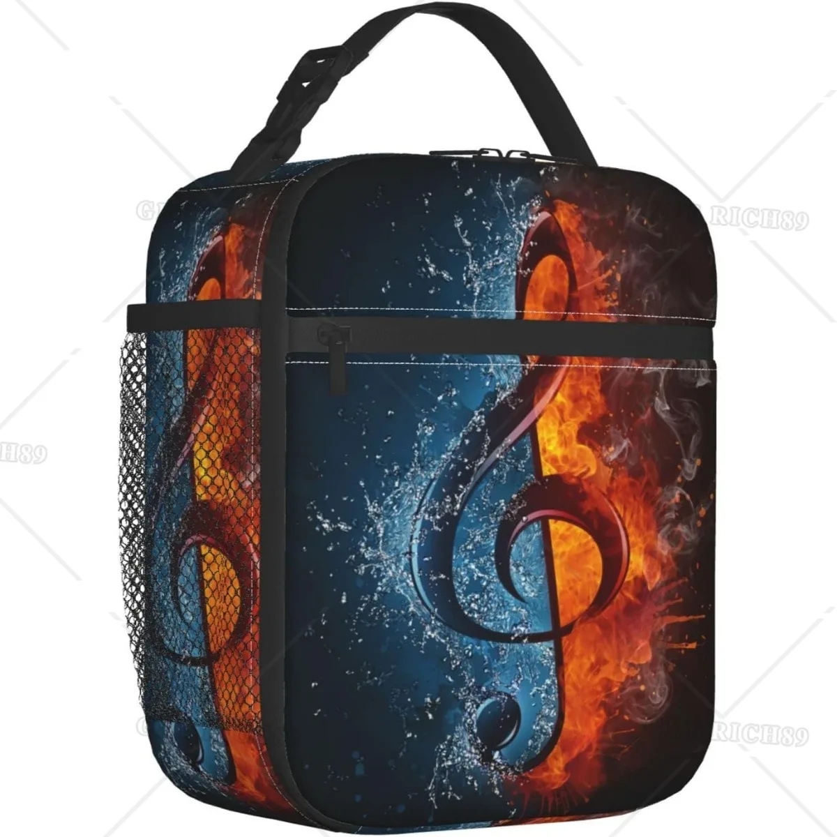 Music Musical Note Insulated Lunch Bag for Men Women Boys Girls Cool Reusable Lunch Box Portable Meal Tote for School Work
Music Musical Note Insulated Lunch Bag for Men Women Boys Girls Cool Reusable Lunch Box Portable Meal Tote for School Work