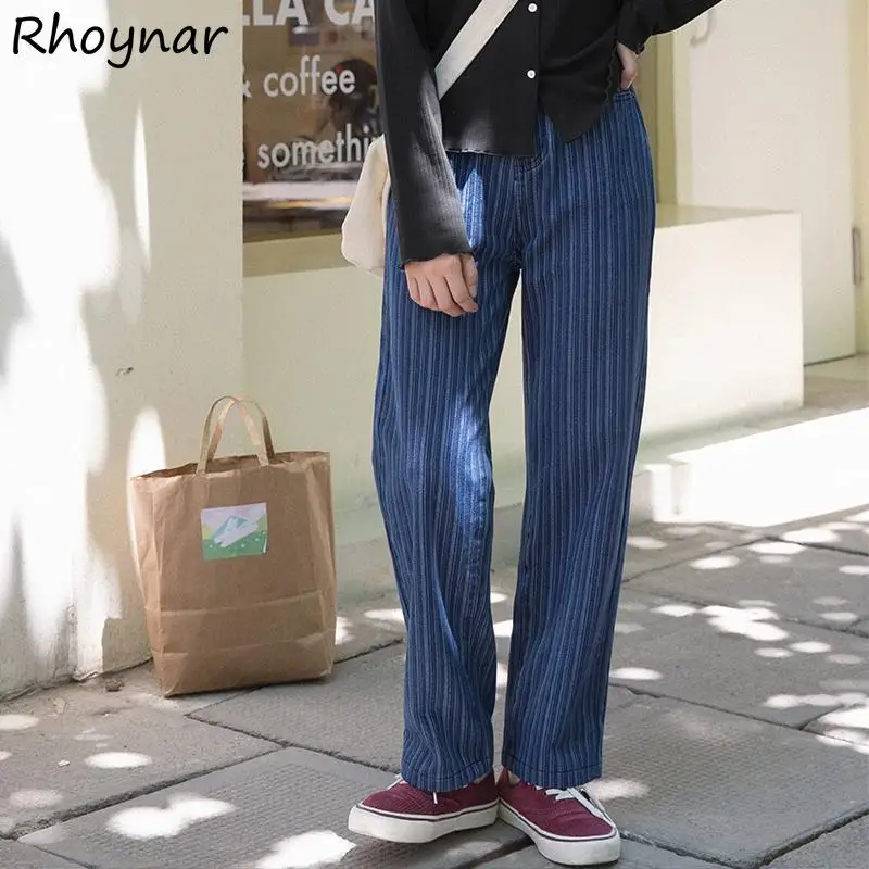 Джинсы женские в полоску, свободные, в стиле преппи, дышащие, удобные, в Корейском стиле, винтажные, для отдыха, модные, с широкими штанинами, ...
Джинсы женские в полоску, свободные, в стиле преппи, дышащие, удобные, в Корейском стиле, винтажные, для отдыха, модные, с широкими штанинами, ...