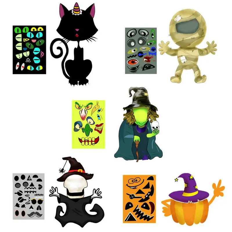 Horror Ghost Halloween Stickers Toys Halloween Themed Stickers Decoration For Candy Bags Box Gift Packaging Party Kids Sticker
Horror Ghost Halloween Stickers Toys Halloween Themed Stickers Decoration For Candy Bags Box Gift Packaging Party Kids Sticker