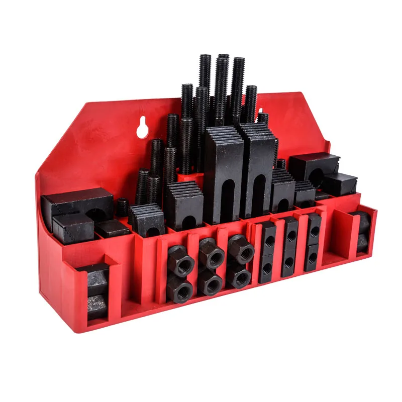 M12 58 Piece Set Mold Combination Pressing Plate CNC Machining Center Milling Machine Accessories Combination Universal Fixture
M12 58 Piece Set Mold Combination Pressing Plate CNC Machining Center Milling Machine Accessories Combination Universal Fixture