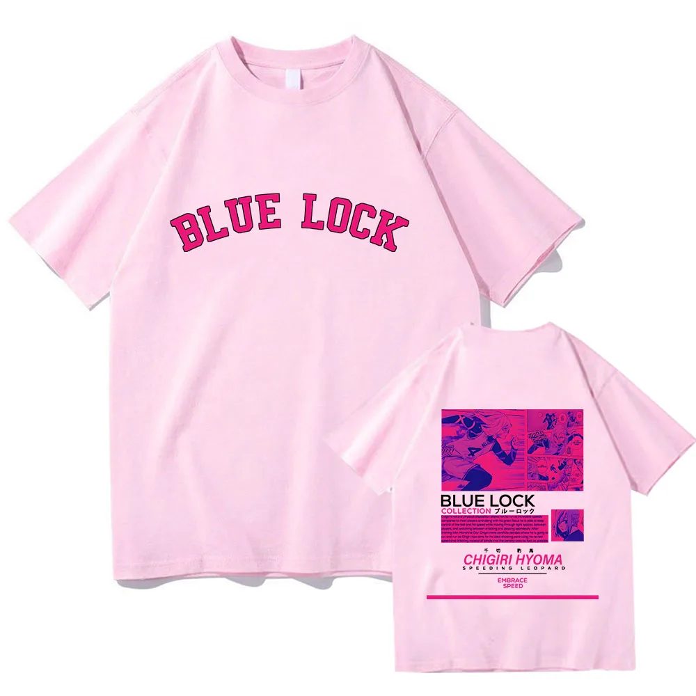 Blue Lock CHIGIRI HYOMA Oversized Tshirts Women/men Anime Handsome T Shirts 100% Cotton T-shirts Harajuku Short Sleeve Aesthetic
Blue Lock CHIGIRI HYOMA Oversized Tshirts Women/men Anime Handsome T Shirts 100% Cotton T-shirts Harajuku Short Sleeve Aesthetic