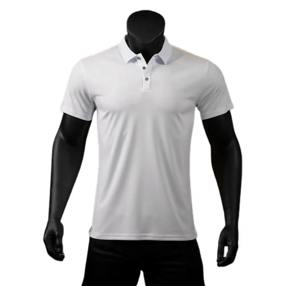 Classic Men T-shirt Short Sleeve Skin-friendly Male Shirt Turn-down Collar Men T-shirt
Classic Men T-shirt Short Sleeve Skin-friendly Male Shirt Turn-down Collar Men T-shirt