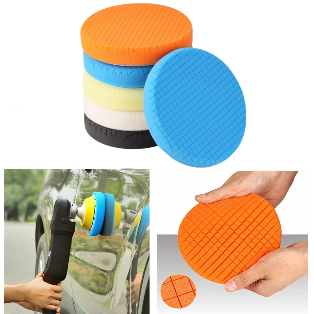 6 Inch Self-Adhesive Car Polishing Pad Buffing Waxing Sponge Wool Wheel Polishing Disc for Car Polisher Drill Adapter 
6 Inch Self-Adhesive Car Polishing Pad Buffing Waxing Sponge Wool Wheel Polishing Disc for Car Polisher Drill Adapter