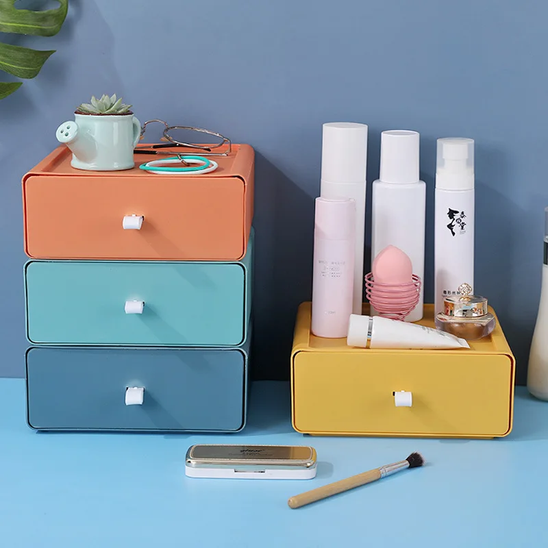 New Drawer Makeup Storage Box Desktop Organizer Stackable Jewelry Container Large Capacity Mask Office Storage Medicine Case
New Drawer Makeup Storage Box Desktop Organizer Stackable Jewelry Container Large Capacity Mask Office Storage Medicine Case