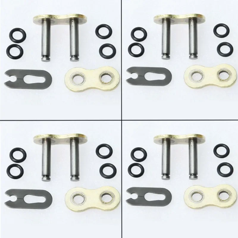 4pcs 525H 525 Chain Connecting Master Link W O-Ring Seal for Honda Suzuki Kawasaki Yamaha Motorcycle Dirt Bike ATV Quad Gold
4pcs 525H 525 Chain Connecting Master Link W O-Ring Seal for Honda Suzuki Kawasaki Yamaha Motorcycle Dirt Bike ATV Quad Gold